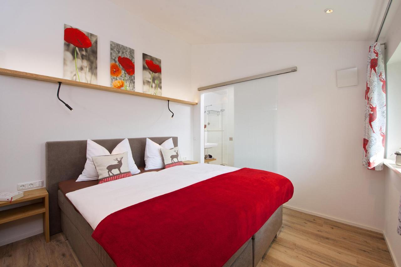 5 Sterne Ferienwohnung Hochgratblick Mit Schwimmbad Und Sauna Оберштауфен Екстер'єр фото