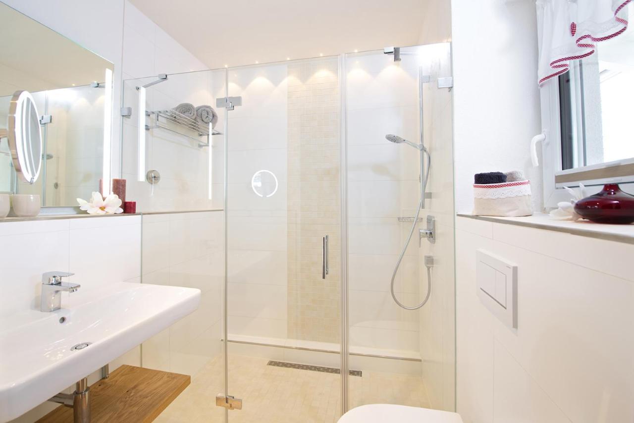 5 Sterne Ferienwohnung Hochgratblick Mit Schwimmbad Und Sauna Оберштауфен Екстер'єр фото